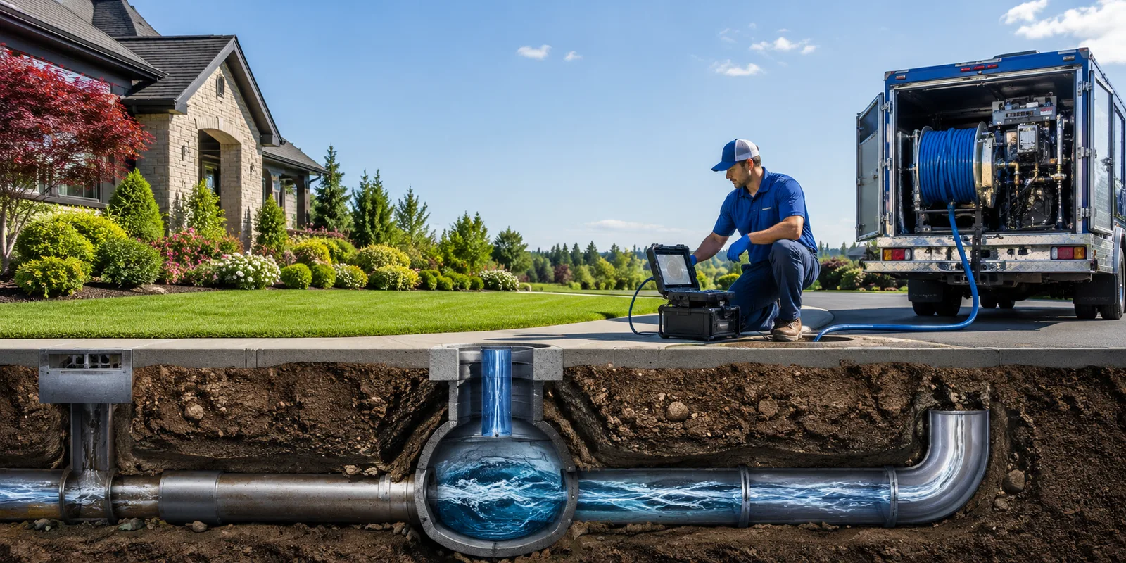 Drainage restoration information for Basom, NY